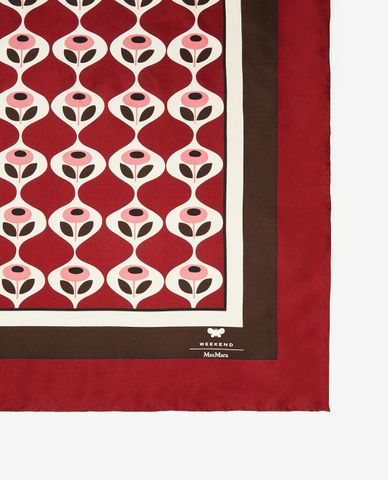  WEEKEND MAX MARA - Khăn choàng nữ phom vuông Onesto 