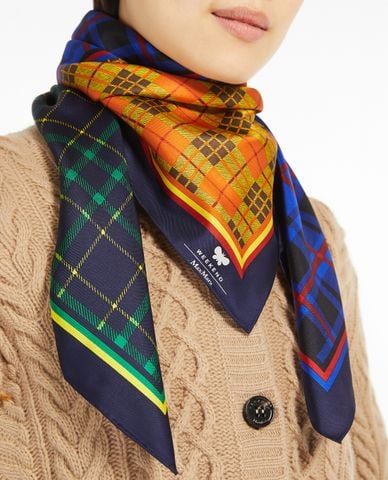  WEEKEND MAX MARA - Khăn choàng nữ phom vuông Onesto 