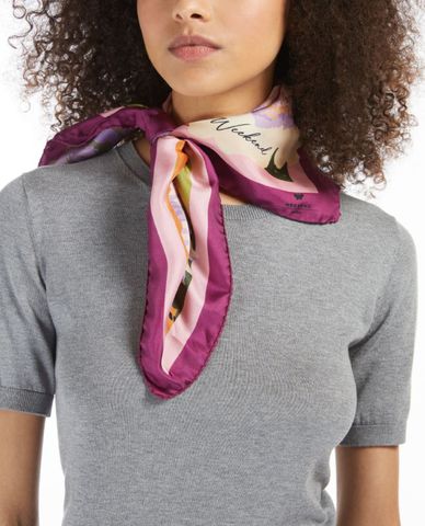  WEEKEND MAX MARA - Khăn choàng nữ in họa tiết Dattero 