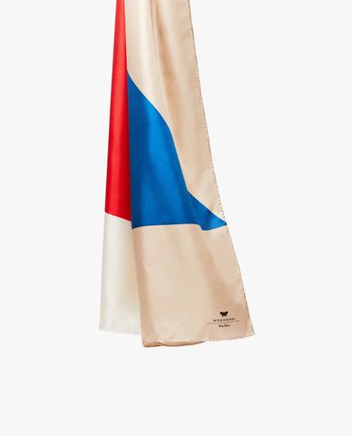  WEEKEND MAX MARA - Khăn choàng nữ lụa Valanga 