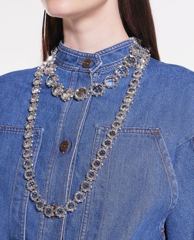  WEEKEND MAX MARA - Vòng cổ nữ đính pha lê Brunner 