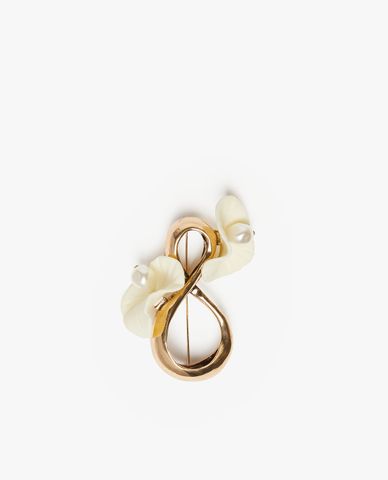  WEEKEND MAX MARA - Ghim cài áo đính hoa tinh xảo Falena 