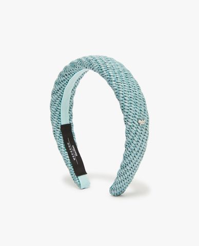  WEEKEND MAX MARA - Băng đô cài tóc bản vừa đính logo Eschilo 