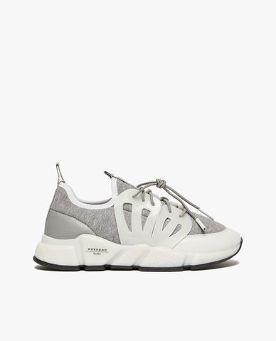  WEEKEND MAX MARA - Giày sneakers nữ cổ thấp thắt dây Faggiojersey 