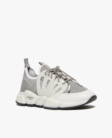  WEEKEND MAX MARA - Giày sneakers nữ cổ thấp thắt dây Faggiojersey 