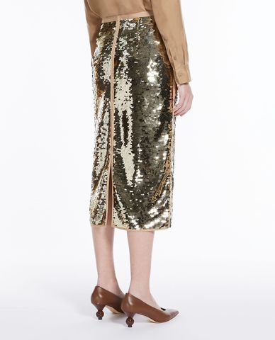  WEEKEND MAX MARA - Chân váy bút chì midi phối sequin Udine 