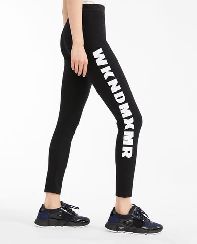  WEEKEND MAX MARA - Quần legging nữ Colanti Din Bumbac 