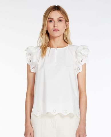  WEEKEND MAX MARA - Áo kiểu nữ cổ tròn Giulio 