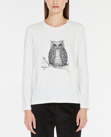  WEEKEND MAX MARA - Áo thun nữ tay dài cổ tròn Tallero 