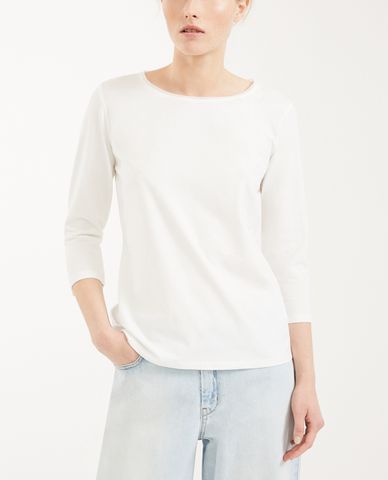  WEEKEND MAX MARA - Áo thun nữ phom suông tay lở thời trang 