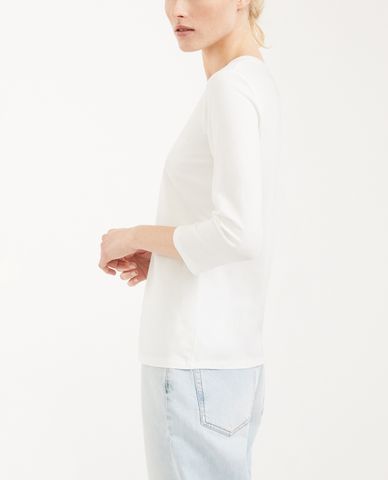  WEEKEND MAX MARA - Áo thun nữ phom suông tay lở thời trang 