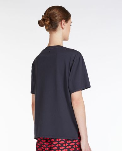  WEEKEND MAX MARA - Áo thun nữ cổ tròn tay ngắn Gattini 