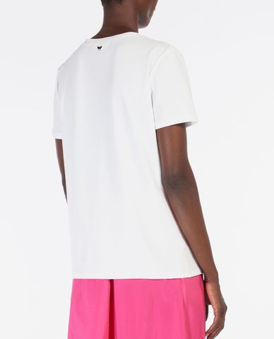  WEEKEND MAX MARA - Áo thun nữ ngắn tay cổ tròn thời trang 