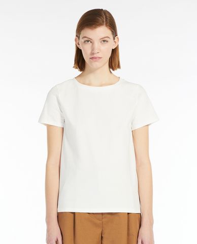  WEEKEND MAX MARA - Áo thun nữ cổ tròn tay ngắn Multif 