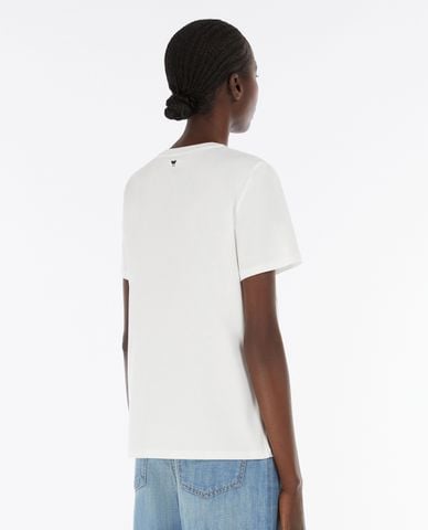  WEEKEND MAX MARA - Áo thun nữ cổ tròn tay ngắn Teiera 