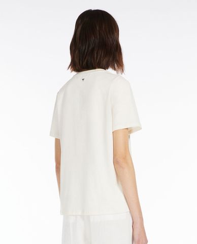  WEEKEND MAX MARA - Áo thun nữ cổ tròn tay ngắn Murano 