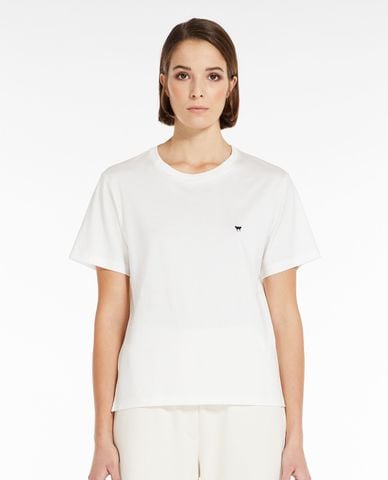  WEEKEND MAX MARA - Áo thun nữ cổ tròn tay ngắn Venaco 