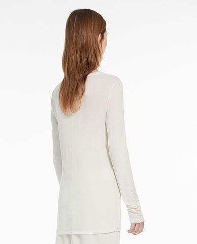  WEEKEND MAX MARA - Áo thun nữ cổ tròn tay dài Vistola 