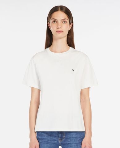  WEEKEND MAX MARA - Áo thun nữ cổ tròn tay ngắn Venaco 