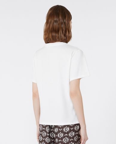  WEEKEND MAX MARA - Áo thun nữ cổ tròn tay ngắn Venaco 