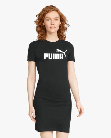  PUMA - Đầm body mini ngắn tay Essentials Slim 