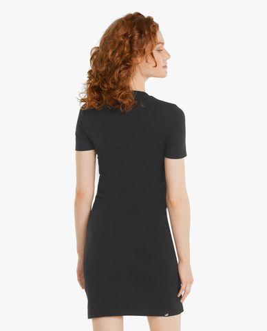  PUMA - Đầm body mini ngắn tay Essentials Slim 
