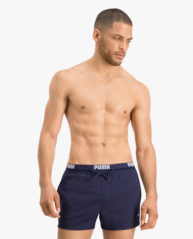  PUMA - Quần bơi nam lưng thun phối logo 