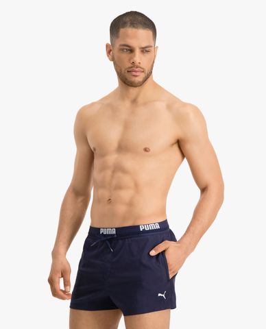  PUMA - Quần bơi nam lưng thun phối logo 