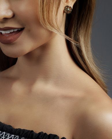  CECI - Khuyên tai nữ hình bông hoa nữ tính 