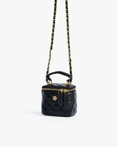  CECI - Túi đeo chéo nữ hình hộp vuông chần bông sang trọng 