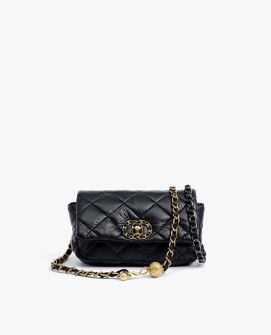  CECI - Túi đeo chéo nữ phom chữ nhật chần bông sang trọng 