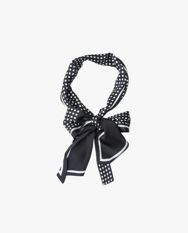  CECI - Khăn choàng nữ dáng dài hoạ tiết chấm bi độc đáo 