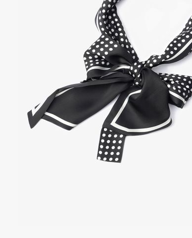  CECI - Khăn choàng nữ dáng dài hoạ tiết chấm bi độc đáo 