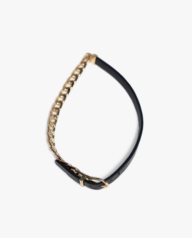  CECI - Vòng cổ choker nữ mặt xỏ khóa độc đáo 