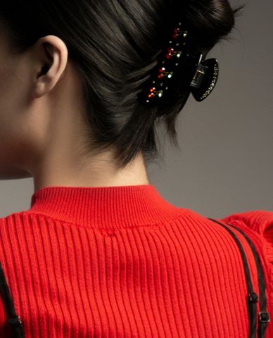  CECI - Kẹp tóc nữ đính đá thời trang 