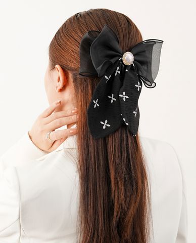  CECI - Kẹp tóc nữ thắt nơ to thời trang 