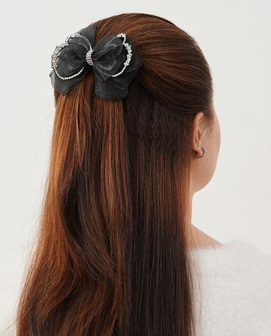  CECI - Kẹp tóc nữ thắt nơ xinh xắn 