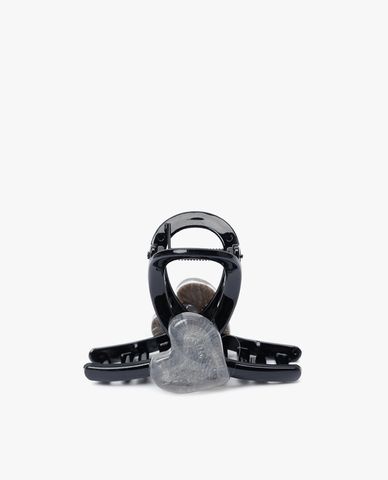  CECI - Kẹp tóc nữ càng cua phối mặt hình trái tim 