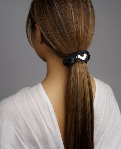  CECI - Pack 2 Dây buộc tóc nữ phối hình trái tim xinh xắn 