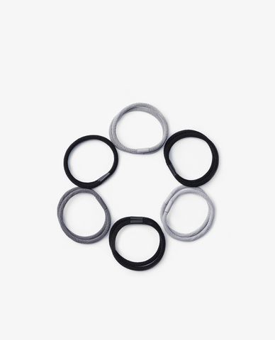  CECI - Set 12 dây buộc tóc nữ thun trơn cổ điển 