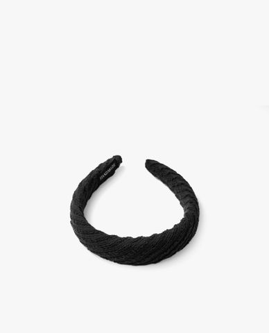  CECI - Băng đô cài tóc nữ vải dệt bản dày hiện đại 