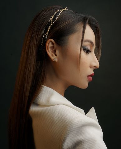  CECI - Băng đô nữ đính đá thời trang 