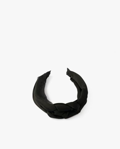  CECI - Băng đô vải nữ bản dày thắt nút hiện đại 