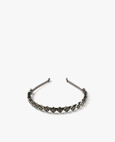  CECI - Băng đô cài tóc nữ đính đá hình thoi trẻ trung 