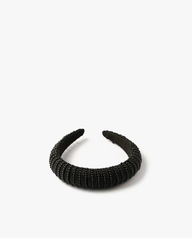  CECI - Băng đô cài tóc nữ bản dày đính hạt sang trọng 