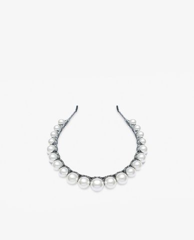  CECI - Băng đô cài tóc nữ ngọc trai sang trọng 