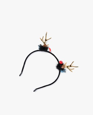  CECI - Băng đô cài tóc nữ phối sừng tuần lộc dễ thương 