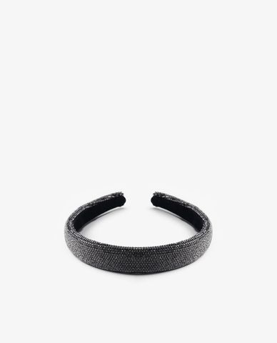  CECI - Băng đô cài tóc nữ bản dày đính đá thời trang 