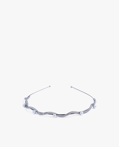  CECI - Băng đô cài tóc phối ngọc trai tinh tế 