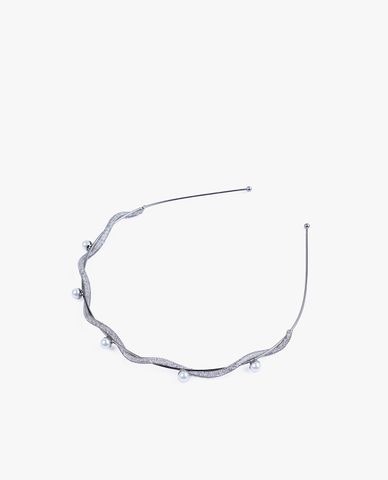  CECI - Băng đô cài tóc phối ngọc trai tinh tế 